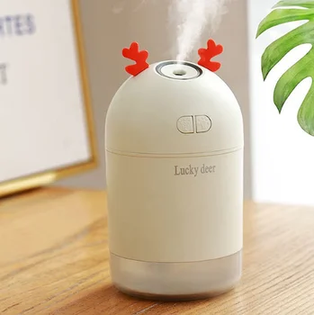 

Lucky Deer USB Mini Air Humidifier Car Air Purification Humidifier Aromatherapy Essential Oil Diffuser