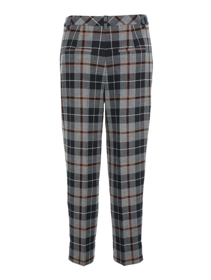 Vero Moda зимние женские длинные клетчатые брюки | 31916J514