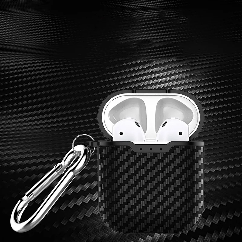 

TPU Fiber Silicon Case For Airpods 1 Case Wireless Bluetooth Earphone Case Cover For Air Pods 1 Earphone Accessorie With Hook