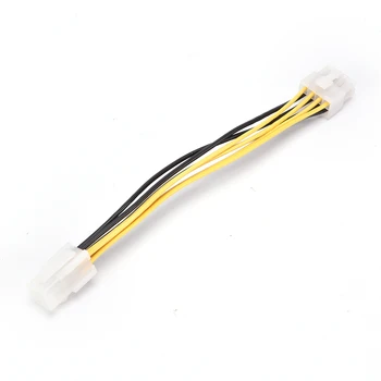 

ATX 4 Pin Male to 8 Pin Female EPS CPU Power Converter Cable Lead Adapter 12V ATX P4 to EPS 8pin