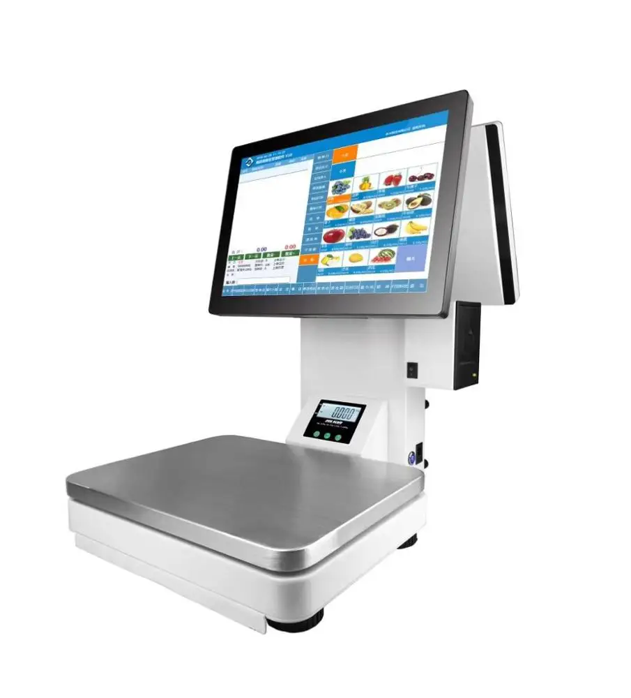 

capacitive touch screen windows pos weighing scale