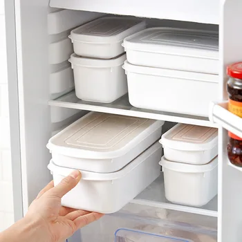 

Refrigerator food storage box crisper Container Space-saving Kitchen Home Storage Box Vegetable And Fruit Storage Boxs Wild boxe