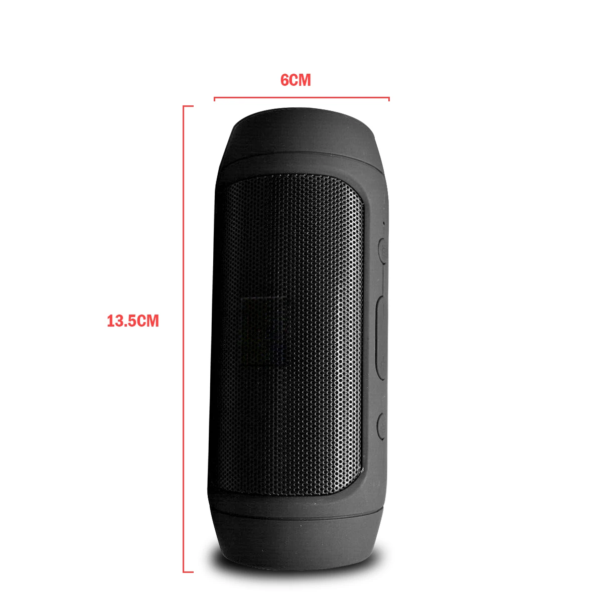 Portable Speaker Mini Bluetooth Music Bass Subwoofer Outdoor Wireless Loudspeaker Sound Bar FM Radio TF Card