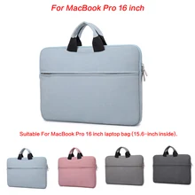 Для MacBook Pro 16 дюймов сумка для компьютера простая Портативная сумка для ноутбука чехол для ноутбука(внутренний 15,6 дюймов) MacBook Pro