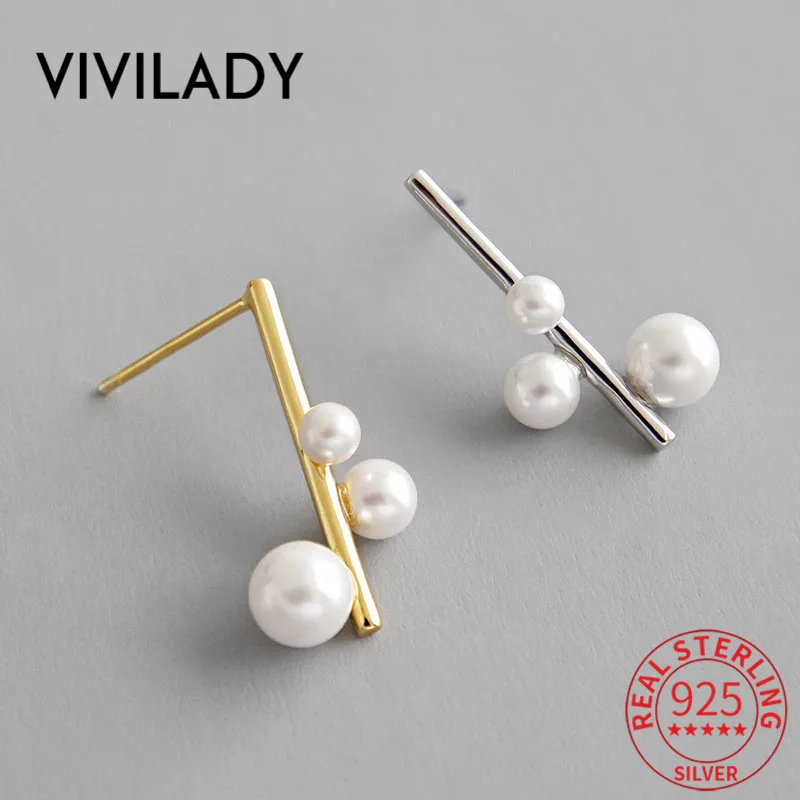 VIVILADY, многослойные, Круглые, 925 пробы, серебряные, женские серьги-гвоздики, шикарные, пирсинг, нежные, предотвращают аллергию, панк, Женские Ювелирные изделия