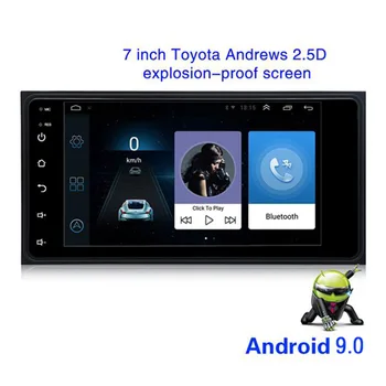

Android 9.0 2Din Car Radio Stereo 7 Inch Capacitive Press Sn High Definition Gps Navigation Bluetooth For Toyota