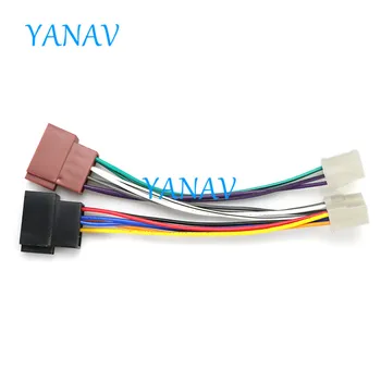 

12-122 ISO Radio Adapter for-TOYOTA for-LEXUS for DAIHATSU (select models) Wiring Harness Connector Lead Loom Cable Plug Car Ste