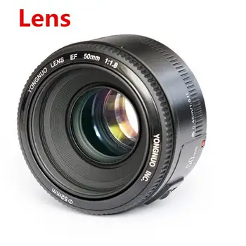 

YONGNUO YN50mm F1.8 Lens Large Aperture Auto Focus Lens for Canon EF Mount EOS Camera
