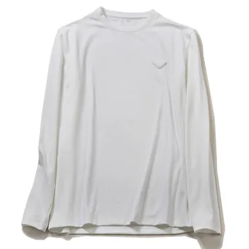 

Autumn and winter business gentleman high-grade comfortable stretch cotton fabric Slim round neck long-sleeved T-shirt 2887