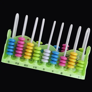 

Montessori Plastic Abacus Counting Beads Toys For Children Kindergarten Math Teaching Aids Kids Add & Subtract Calculating Tools