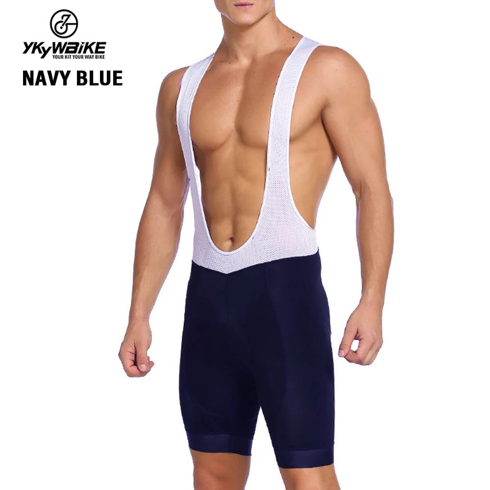 YKYWBIKENavyBlueCYCLINGBIBSHORTSProCyclingBibShortsShockproof