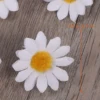 100 unids/set Margarita Gerbera flores artificiales cabezas para DIY fiesta boda decoración (blanco) ► Foto 2/6