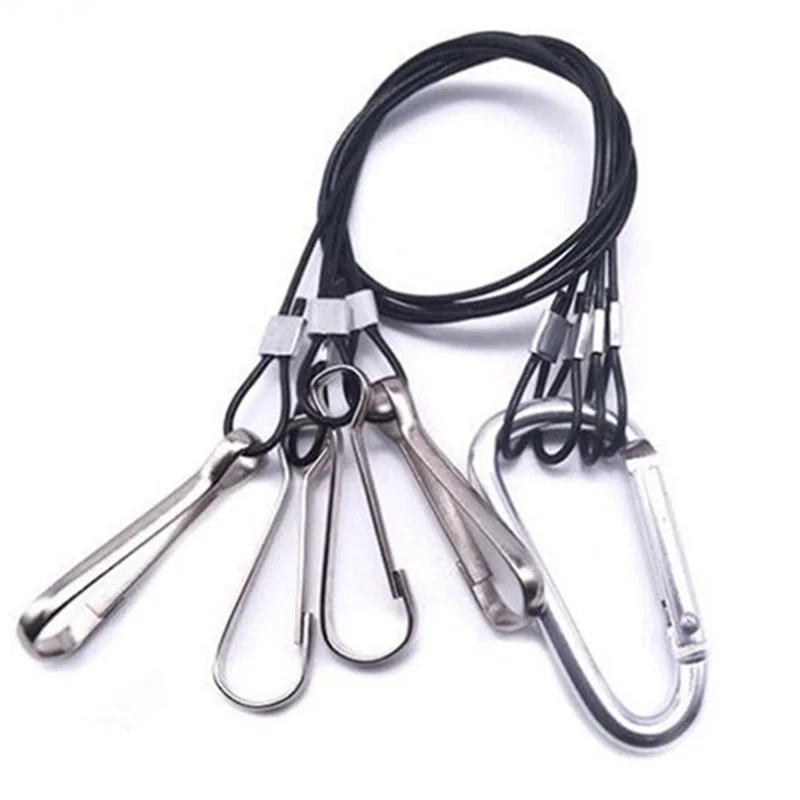 Hanger Lanyard Stainless Steel Lifter 1/8 Inch for Hanging Grow Light led grow light Led Lamp Quantum Board LM301H/B/281B+ Planting Indoor