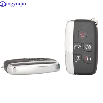 

jingyuqin Remote Key Case Shell Cover For Jaguar XE XFL XJ XJL XF C-X16 V12 Guitar F X Typ Smart Key