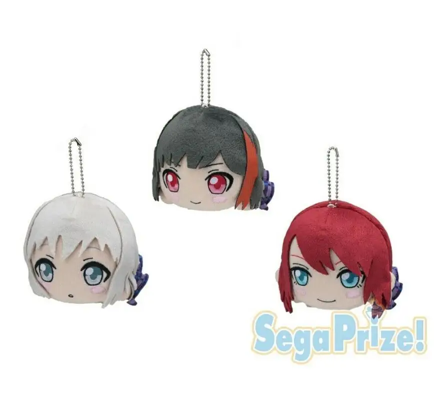 

BanG Dream Roselia School Days Nesoberi Plush-Mitake Ran, Toyama Kasumi & Saya Yamabuki Japan