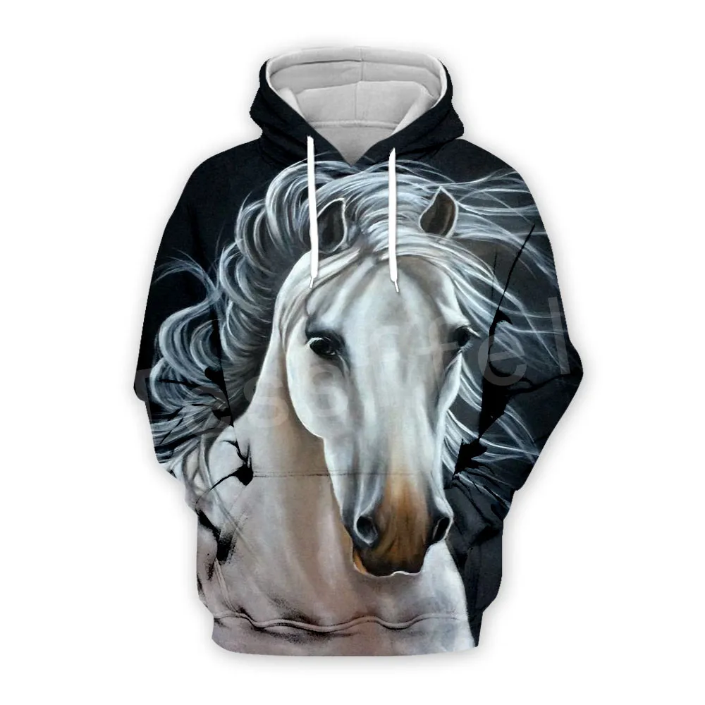 

Tessffel Animal Strong Horse art Unisex Colorful Tracksuit Casual Harajuku 3DPrint Hoodie/Sweatshirt/Jacket/shirts Men Women s-1