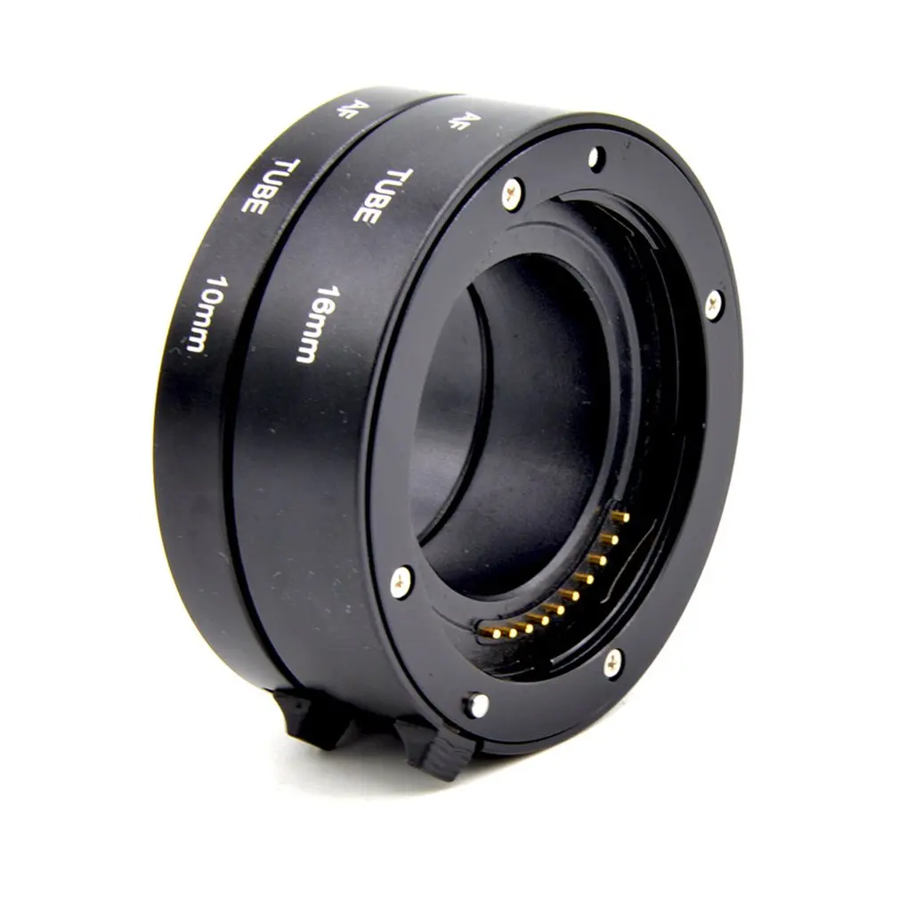 

10mm&16mm Metal Auto-focus Macro Extension Tube Set for SONY E-mount Mirrorless Camera NEX 3/3N/5/5N/5R/A6000/A6300+Full Frame