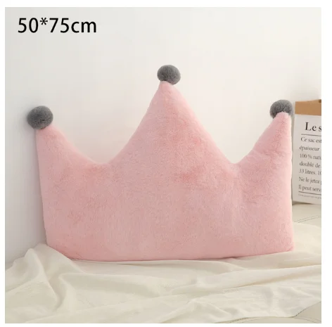 pink crown m Подушка для младенца украшение детской комнаты плюшевые игрушки nody мягкая подушка для кормления Грудное вскармливание для мальчиков и девочек детские подушки - Цвет: pink crown m