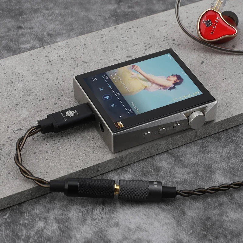  HIDIZS S1 tipo C a 35mm USB DAC Cable adaptador de amplificador de auriculares para Mac nuevos telé