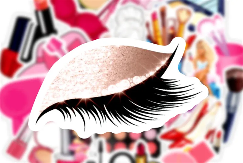 girls makeup sticker (7)