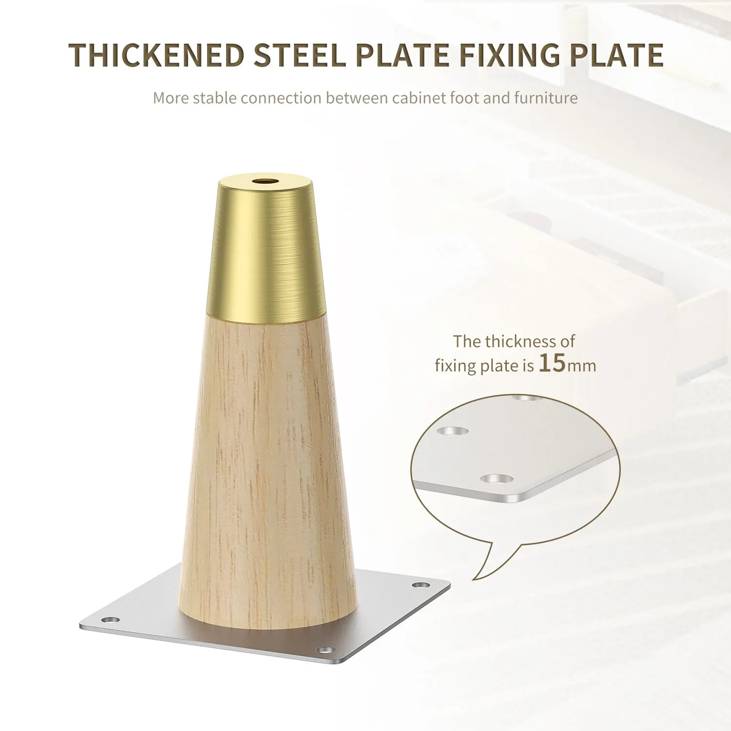 1Pcs 10-20cm Straight feet Solid Wood Furniture Legs,With Pure Copper Protective, For Cupboard Sofa legsTable Fittings Oak Feet 1Pcs 10-20cm Straight feet Solid Wood Furniture Legs,With Pure Copper Protective, For Cupboard Sofa legsTable Fittings Oak Feet