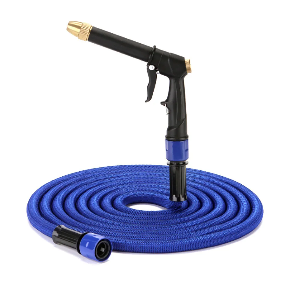 

25FT-100FT Garden Water Hose Expandable Magic Watering Hose High Pressure Car Wash Spray Gun Hoses Pipe Garden Irrigation Tool