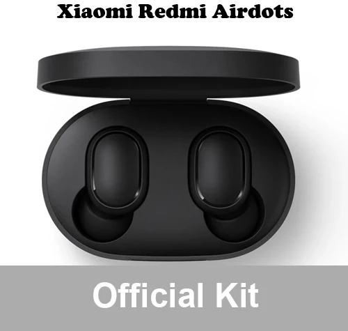 Быстрая Xiaomi Redmi Airdots TWS Bluetooth 5,0 беспроводные Bluetooth наушники стерео бас наушники - Цвет: Xiaomi Redmi Airdots