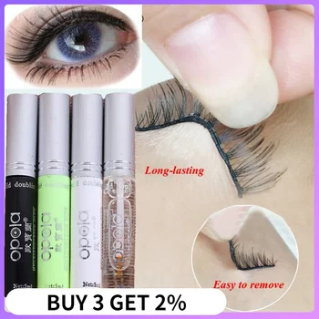 

5ml Protable Fast-Drying Eyelash Glue Mini Eyelash Extension Beauty Makeup Adhesive Lasting Double Eyelid Makeup Tools TSLM1