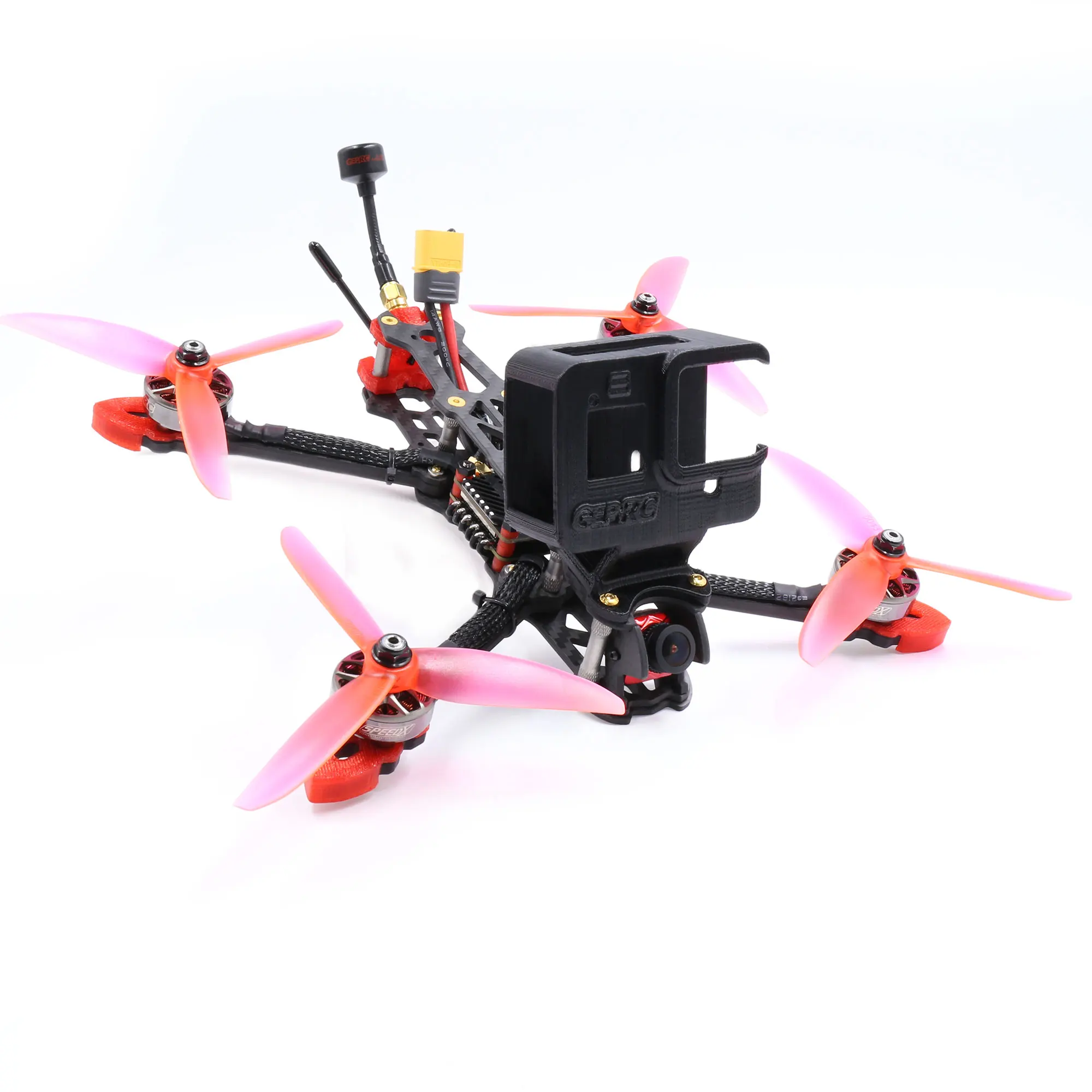 GEPRC Mark4 5-дюймовая камера Caddx Ratel/Полетный контроллер SPAN V2.0/blheli _ s 45A esc /4s-6s