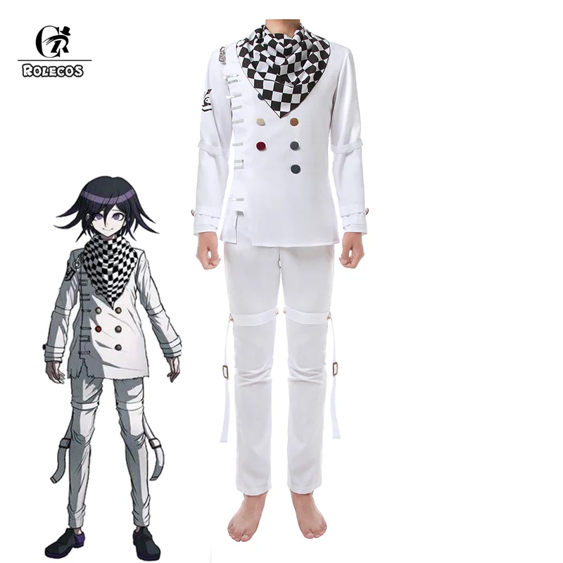 Костюм для косплея кокичи из игры ROLECOS Danganronpa V3 школьная форма головной убор