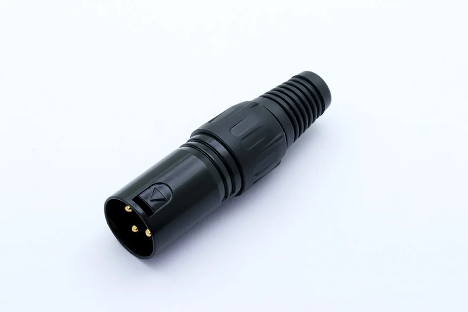 1 шт. штепсельная вилка XLR или кабель с разъемом Jack, 3 pin, черный Цвет, микрофон адаптер XLR