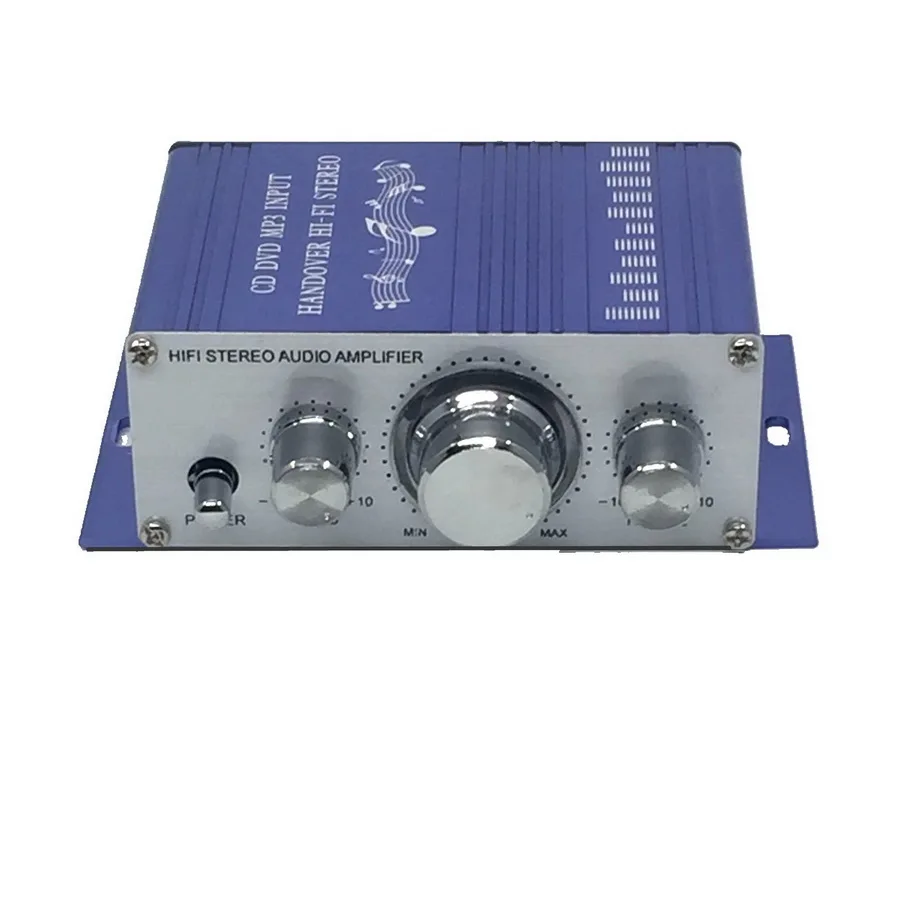 20 шт. HY-2001 Hi-Fi Мини Усилители звука для мотоцикла Авто домашний усилитель мощности стерео режим звука USB/MP3/FM/DVD/SD