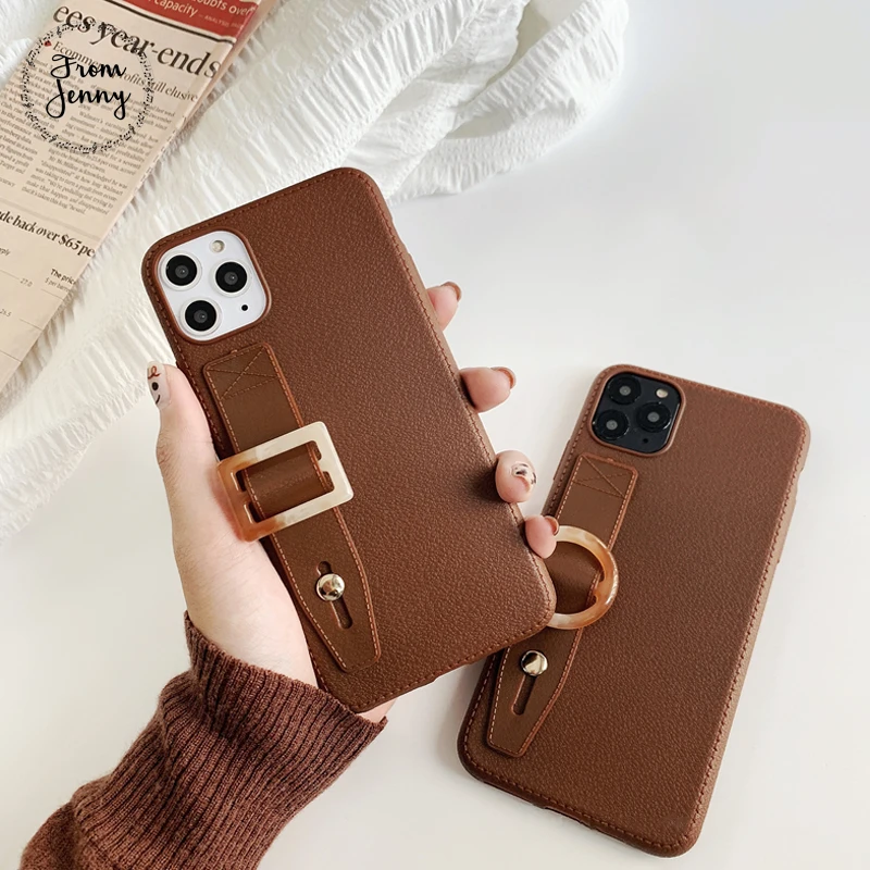 From Jenny Wristband for-11Pro/Max for-Apple X/XS/XR Mobile Shell for-iPhone7/8plus Silicone Case |
