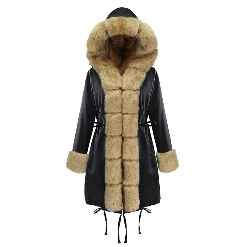 Yvlvol, женская теплая зимняя куртка, пальто, женские длинные пальто, парка, Женская куртка, верхняя одежда