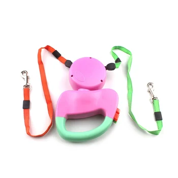 

Automatic Two-Headed Pet Dog Leash Retractable Walking Leash Suit For 20KG 3 M Length Lead Pet Products - 3 Colors
