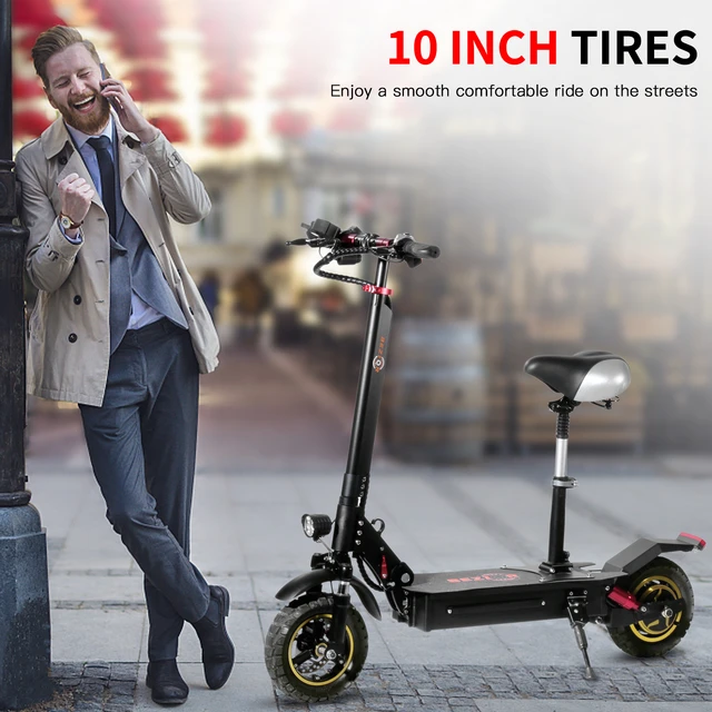 Bezior S1 Trottinette Électrique Tout-Terrain 13Ah Batterie Noir