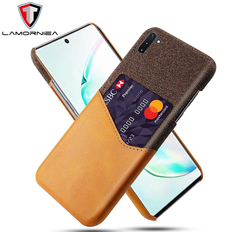 

Card Holder Case for Samsung Galaxy Note 10 Pro Luxury Leather Wallet Shockproof Hard Back Cover for Galaxy s10 S9 S8 Plus S10E
