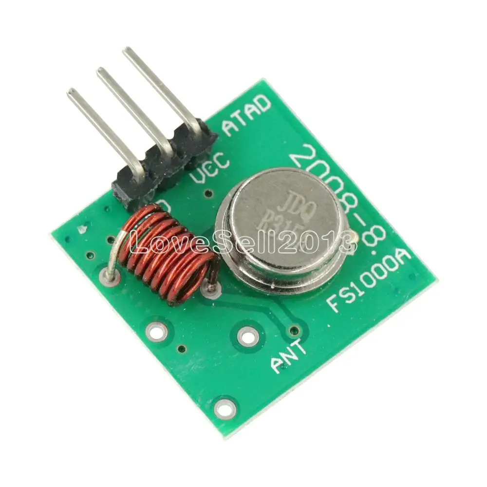 315Mhz радиочастотный передатчик и приемник link комплект для Arduino/ARM/MCU WL|rf transmitter and
