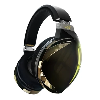 

Headset ASUS ROG Strix Fusion 700, wired / wireless, 20-20000 Hz, 32 Ohms, 50-10000 Hz, -39 dB, USB / Bluetooth, RGB-backlight, color: black