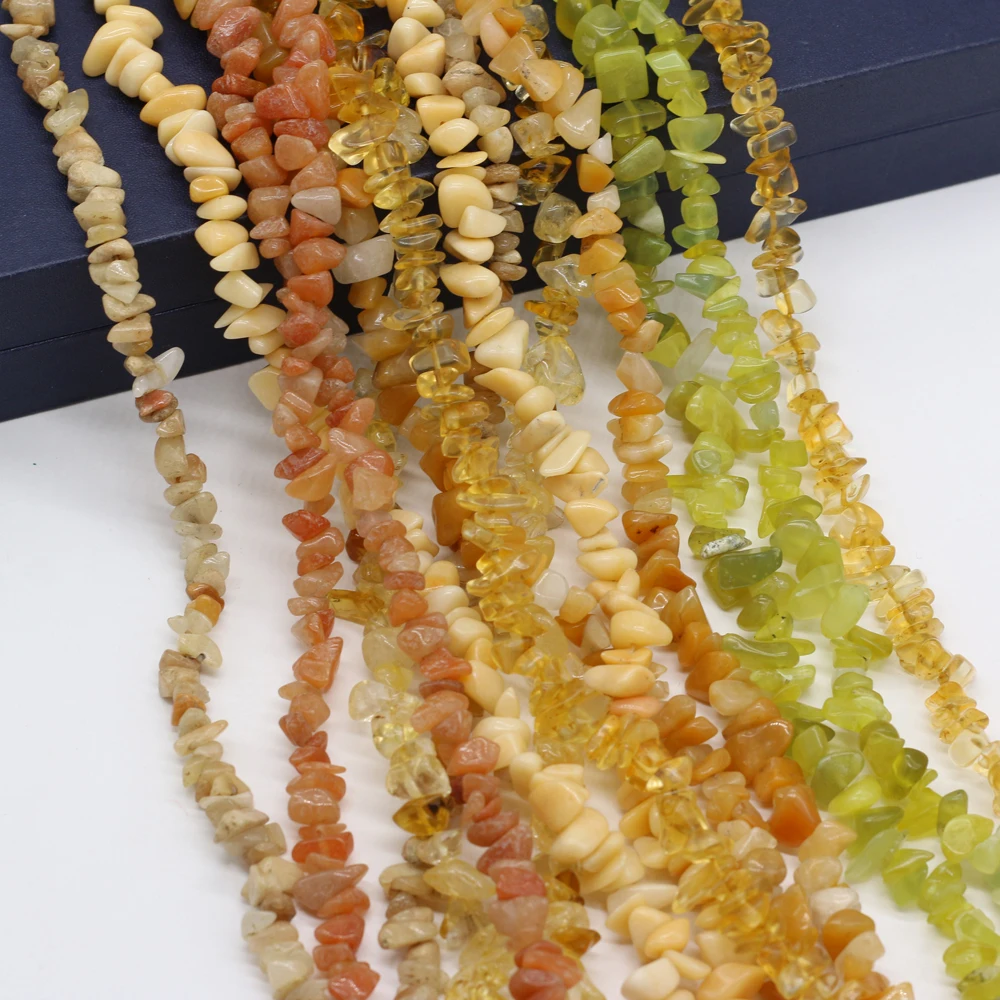 

Natural Stone Beads Semi-Precious Stones irregularly Shaped Loose Beaded For Jewelry Making DIY Bracelet Necklace Accessories
