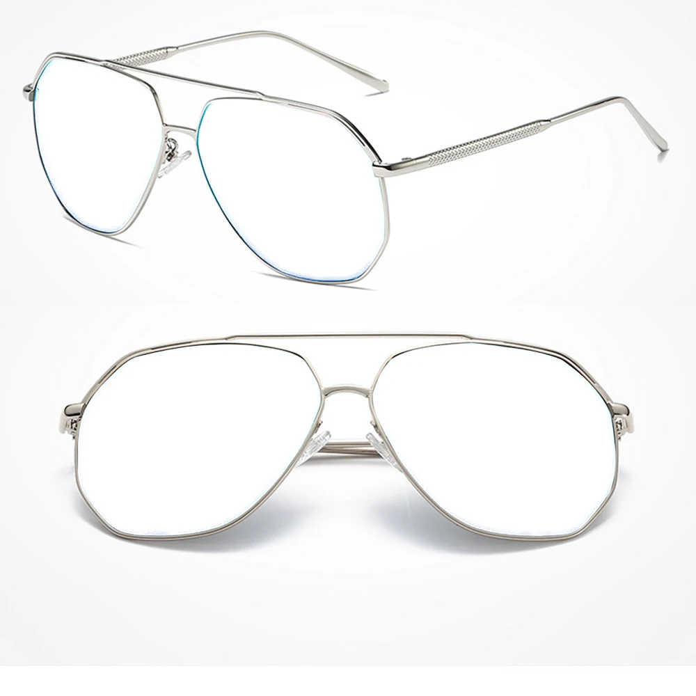 

Pilot Style Silver Double Bridge Men Reading Glasses +0.75 +1 +1.25 +1.5 +1.75 +2 +2.25 +2.5 +2.75 +3 +3.25 +3.5 +3.75 +4 To+6