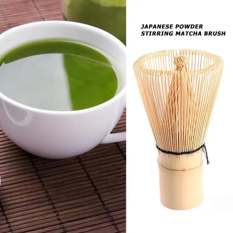 1 шт. зеленый чай Matcha венчик для пудры японская церемония бамбуковая щетка инструмент аксессуар матча щетка