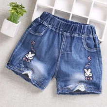 Шорты, летняя одежда, верхняя одежда для девочек, тонкая ковбойская одежда, г., Сучжоу, детские летние штаны для больших мальчиков, популярные штаны для девочек