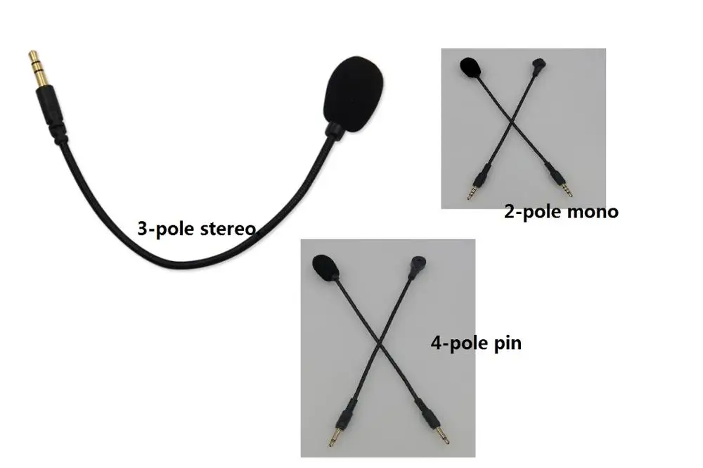 

50pcs.3.5mm Mini Microphone .2/3/4-pole mono, stereo, spiral mono.Jack. Mini 3.5 mm Jack Microphone
