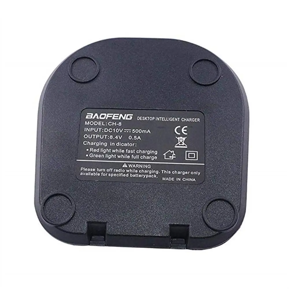 Baofeng UV-82 100-240V Батарея Зарядное устройство CH-8 для Baofeng UV-82 UV-82HX UV-82HP иди и болтай Walkie Talkie UV 82 двухстороннее радио BF-UV82
