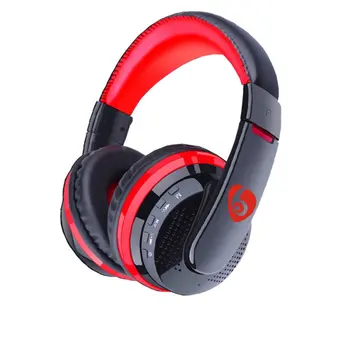 

Over Ear HiFi Bass Stereo Headphone Headset Nirkabel FM Radio Kartu TF MP3 Playback Handsfree Dengan Mikrofon