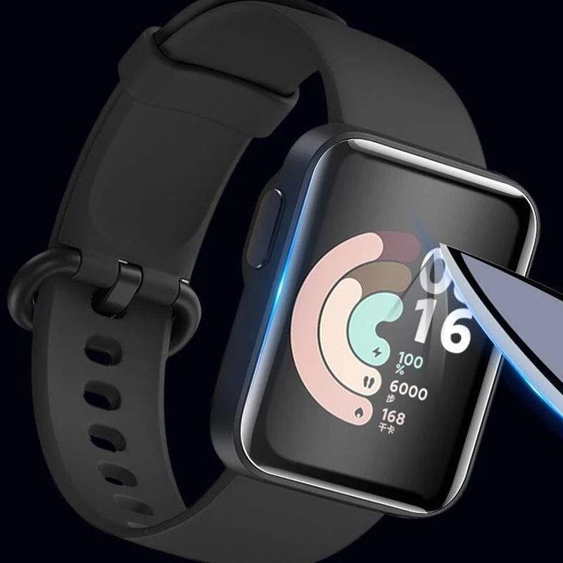 Soft Hydrogel Protective Film for Full Coverage Smartwatch Screen