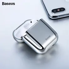 Baseus чехол для наушников Apple AirPods 2/1 силиконовый чехол беспроводной Bluetooth наушники Air Pods Чехол защитный для AirPod чехол