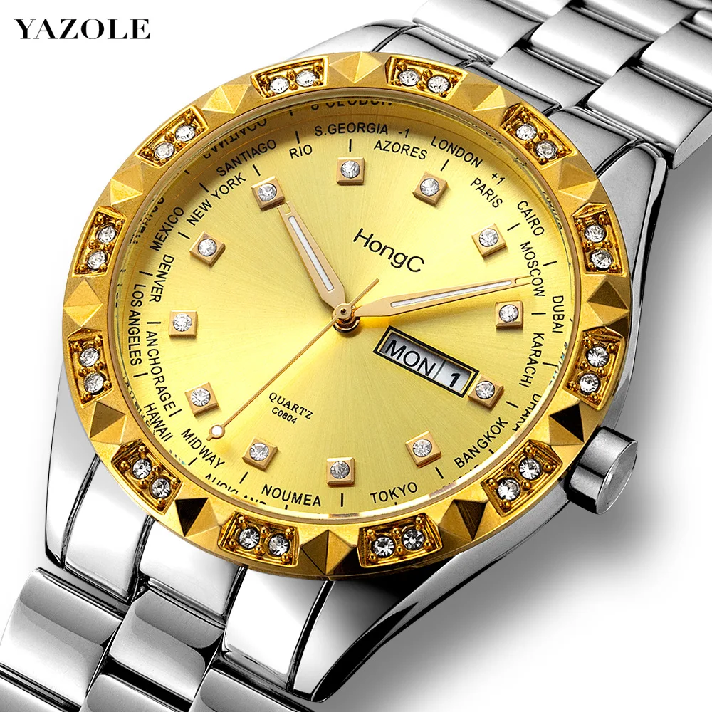 

Men Watch Kat-wach Top Brand Luxury Full Steel Business Quartz Watch Men Casual Waterproof Sports Watch Clock Relogio Masculino