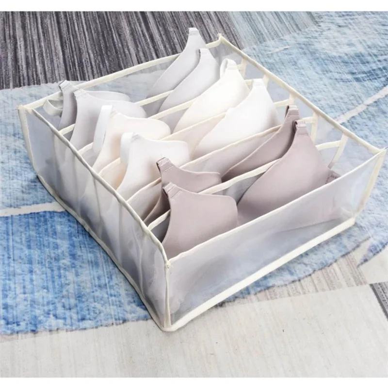 Drawer Organizer 6/7/11 Grid Home Storage Drawer Divider Dormitory Underwear Socks Bras Panties Storage Box